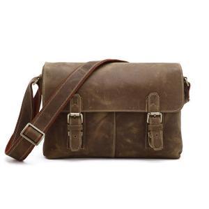Crazy Horse Leather Men's Brown Sho..