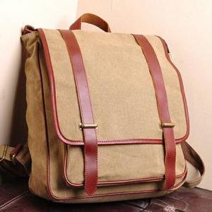 Canvas Bag Canvas Backpacks Leisure..