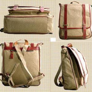 Canvas Bag Canvas Backpacks Leisure..