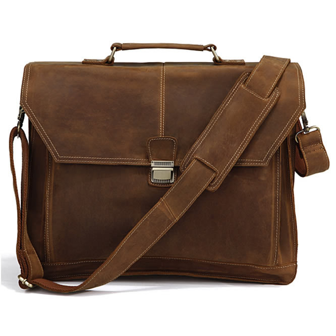 Men's Leather Messenger Bag Handmade Leather Messenger Bag Laptop Bag Leather Travel Bag Men's Leather Briefcase